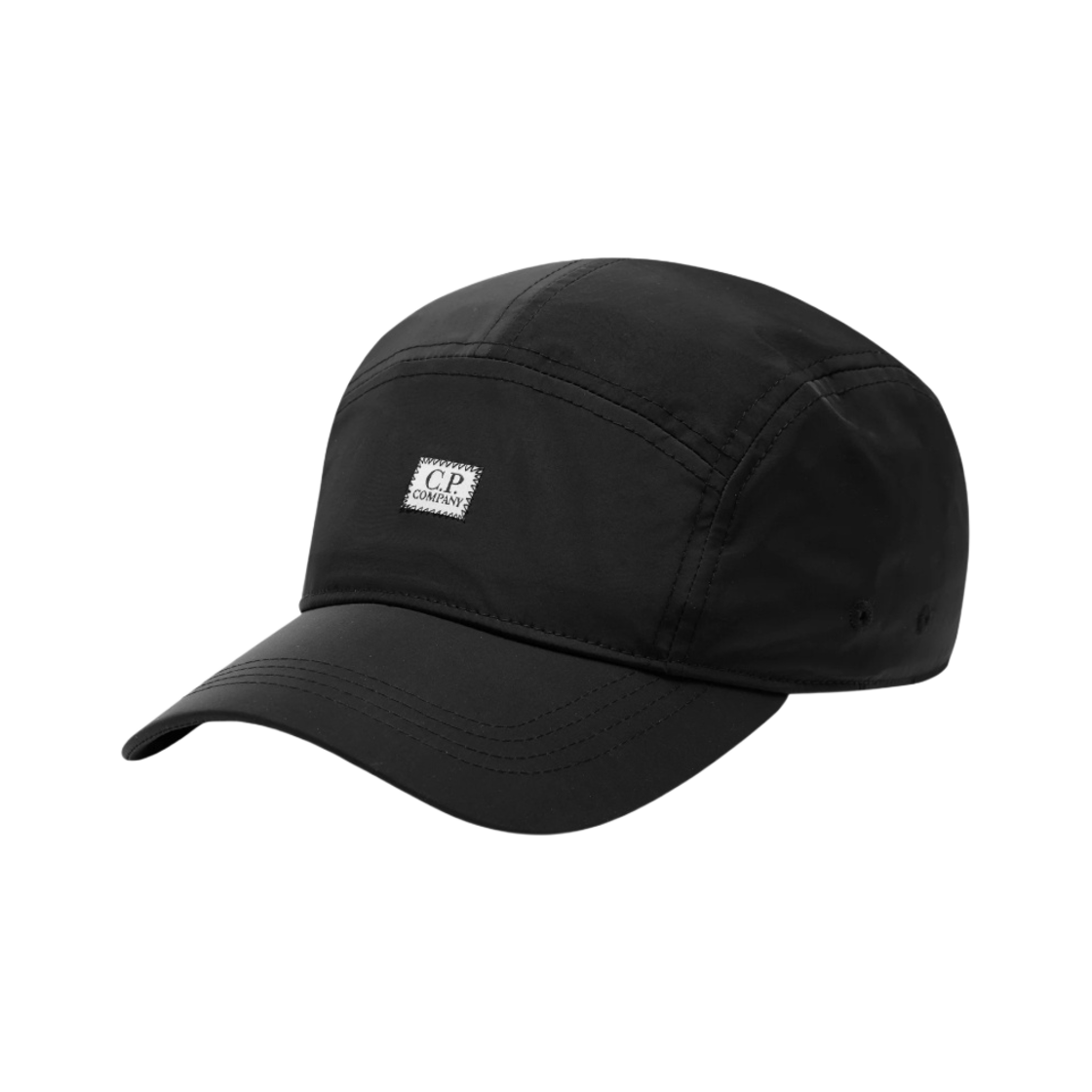 C.P. 컴퍼니 크롬-R 로고 캡 블랙 - 22FW(C.P. Company Chrome-R Logo Cap Black - 22FW)