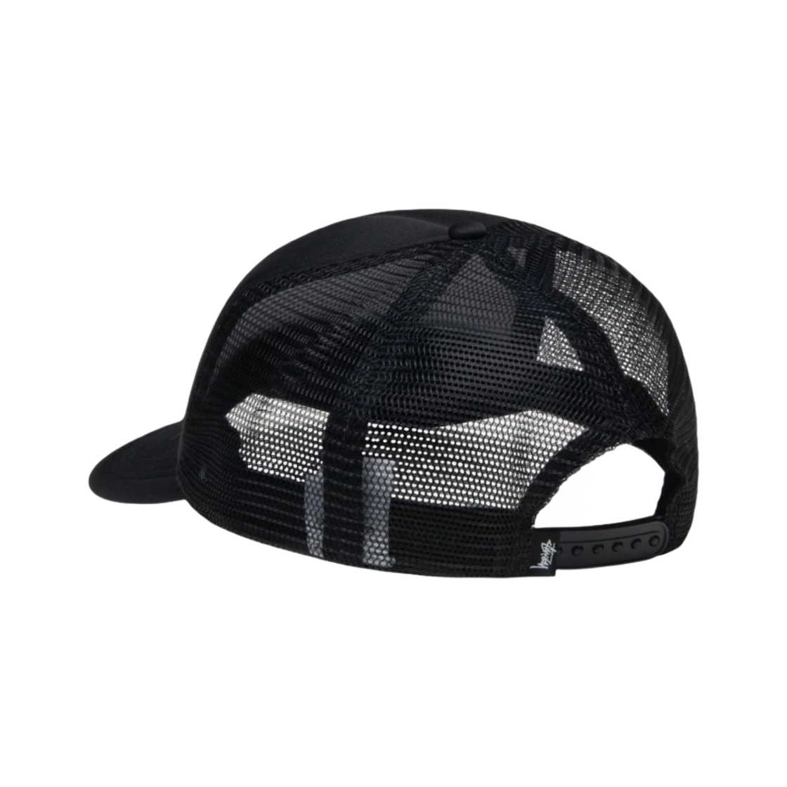 스투시 트러커 SS 링크 스냅백 블랙(Stussy Trucker SS Link Snapback Black) - 3