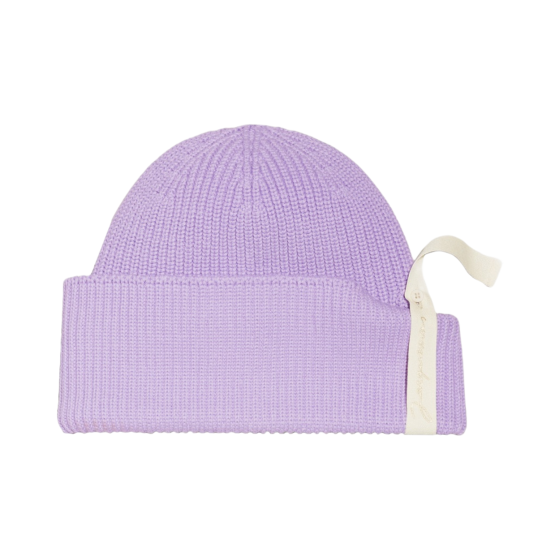 자크뮈스 르 보닛 피파 립드 비니 라일락(Jacquemus Le Bonnet Pipa Ribbed Beanie Lilac) - 1