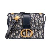 Dior 30 Montaigne Bag Blue Dior Oblique Jacquard