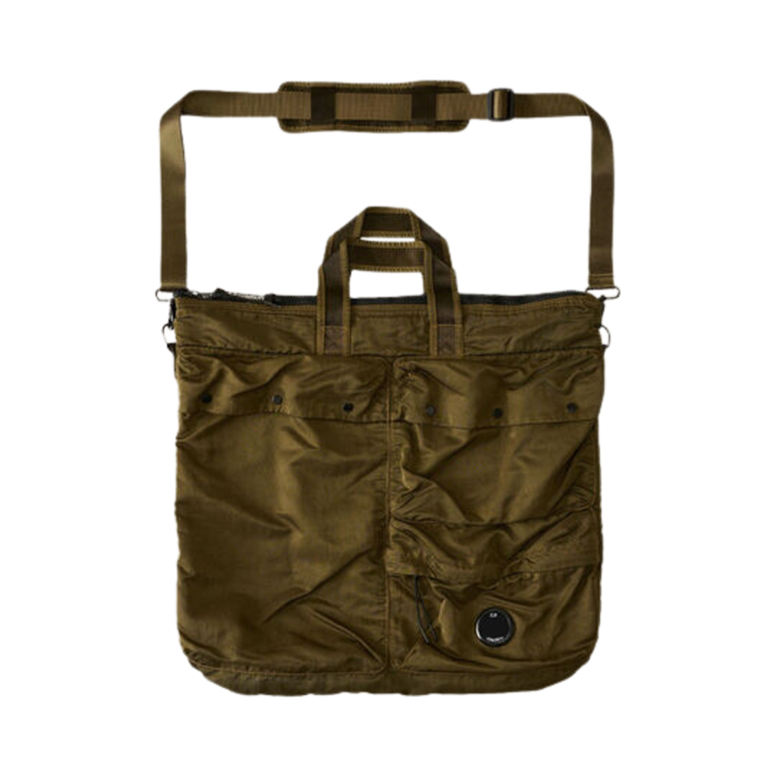 C.P. 컴퍼니 나일론 B 토트백 아이비 그린 - 24FW(C.P. Company Nylon B Tote Bag Ivy Green - 24FW) - 1