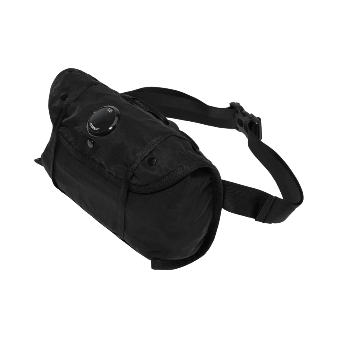 C.P. 컴퍼니 나일론 B 렌즈 웨이스트밴드 팩 블랙 - 24FW(C.P. Company Nylon B Lens Waistband Pack Black - 24FW) - 3