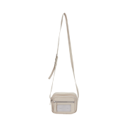 Matin Kim Square Leather Cross Bag Ivory