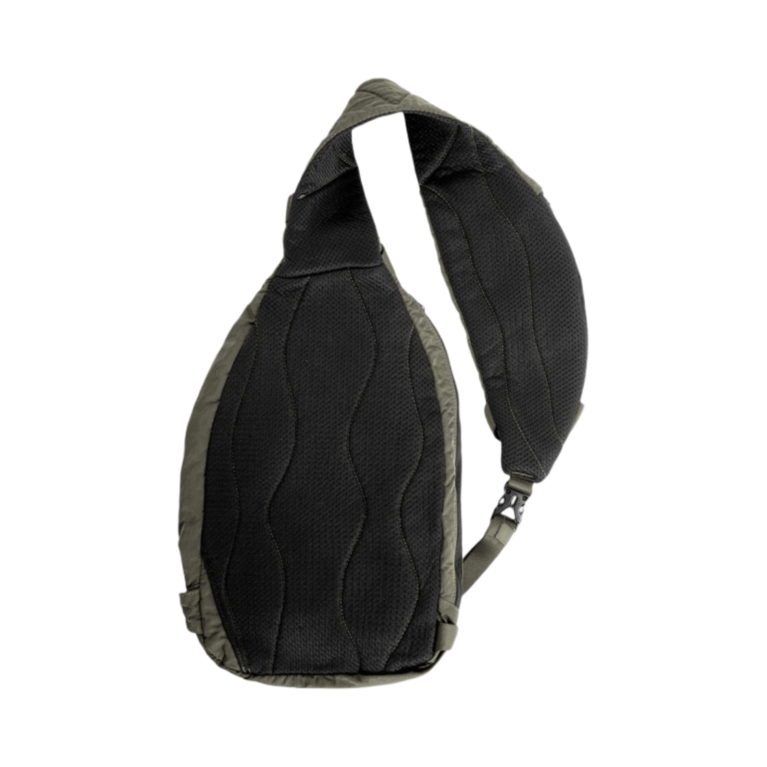 C.P. 컴퍼니 나일론 B 크로스바디 럭색 실버 세이지 브라운 - 23FW(C.P. Company Nylon B Crossbody Rucksack Silver Sage Brown - 23FW) - 2