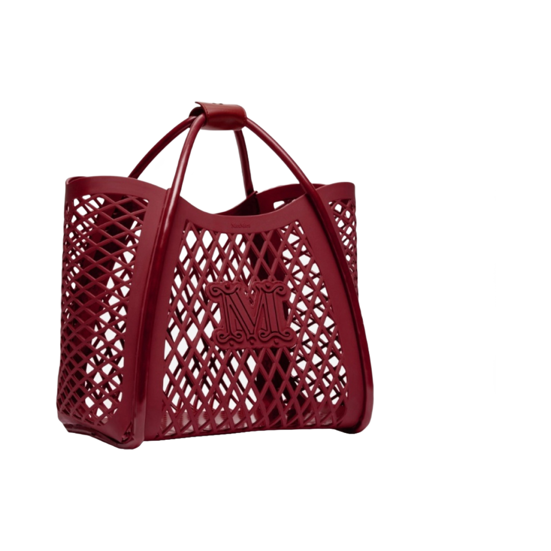 막스마라 마린 폴리 미디움 토트백 보르도(Max Mara Marine Poly Medium Tote Bag Bordeaux) - 2