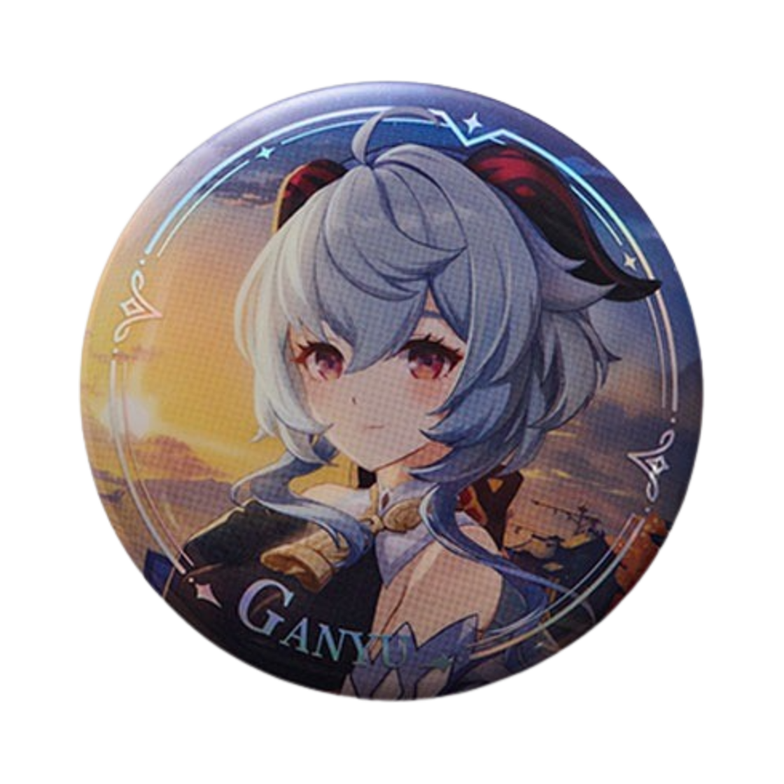 원신 캔뱃지 PV 시리즈 감우(Genshin Character PV Series Badge Ganyu)