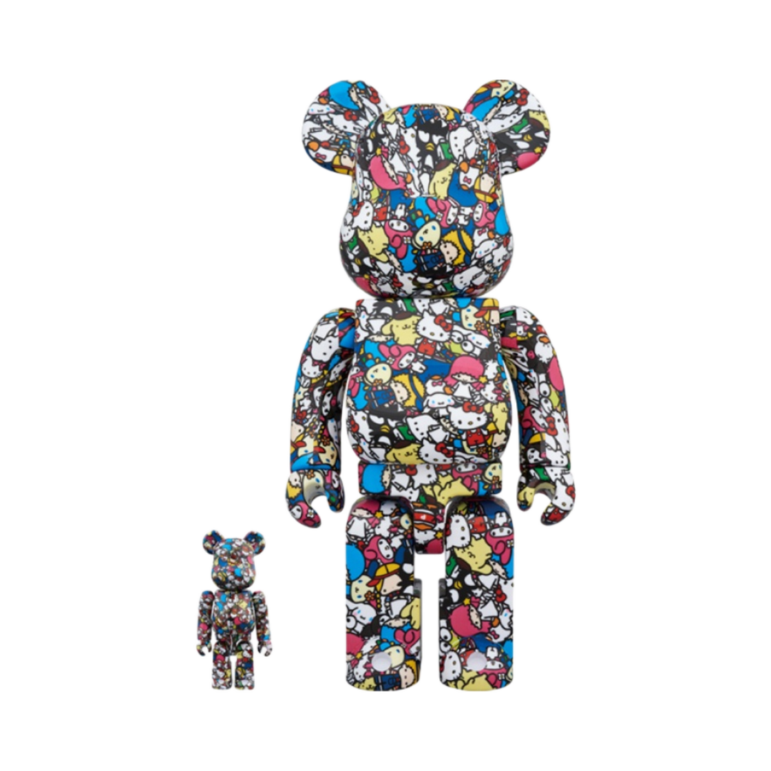 - Bearbrick Sanrio Characters 100% & 400% Set