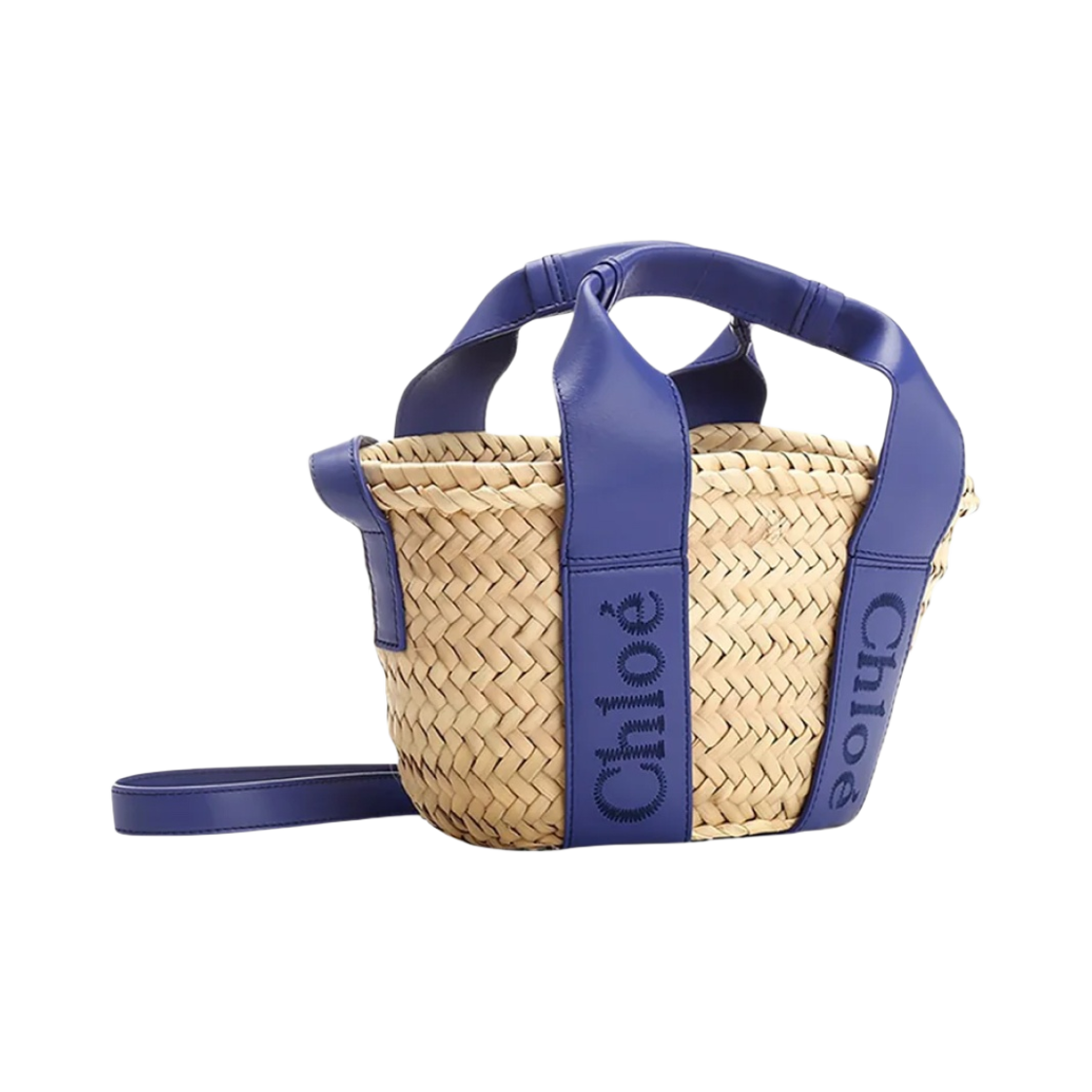 끌로에 센스 스몰 베스킷 서브마린 블루(Chloe Sense Small Basket Submarine Blue) - 2