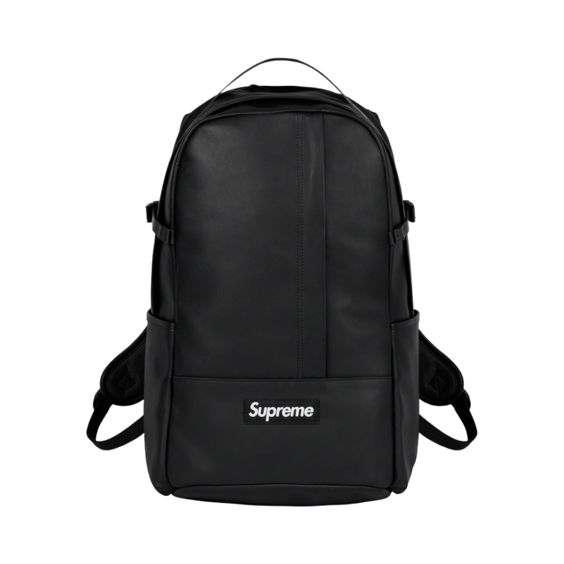 - Supreme Leather Backpack Black - 23FW