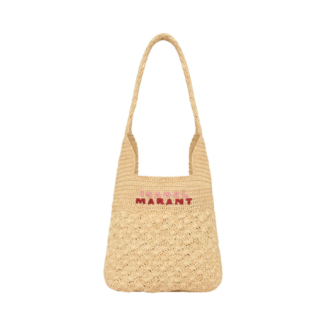 PP0181FA-B1X17M-23NP Isabel Marant Praia Small Bag Natural Pink - 25SS