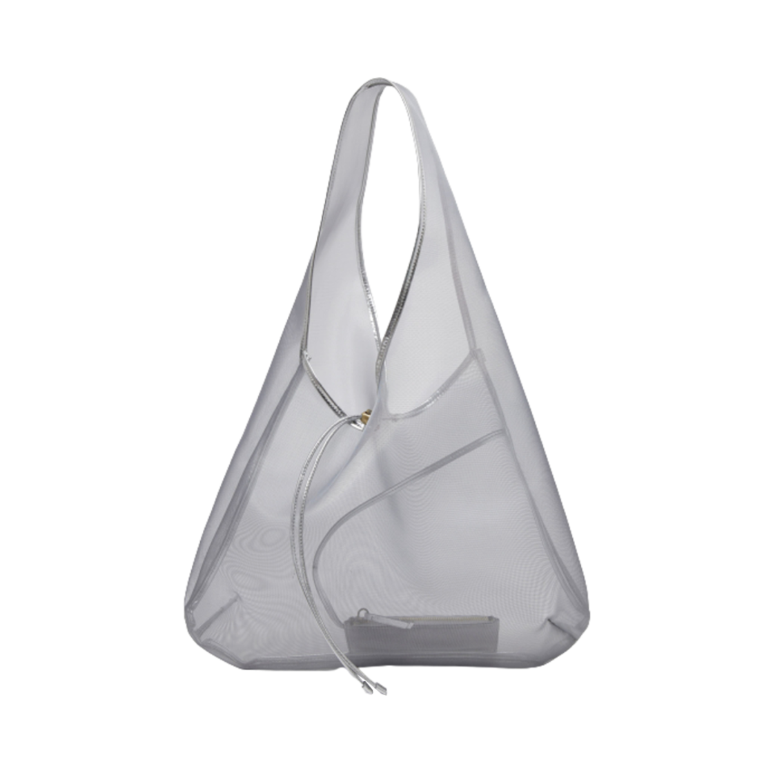 아카이브앱크 러브 바스켓 백 메쉬 실버