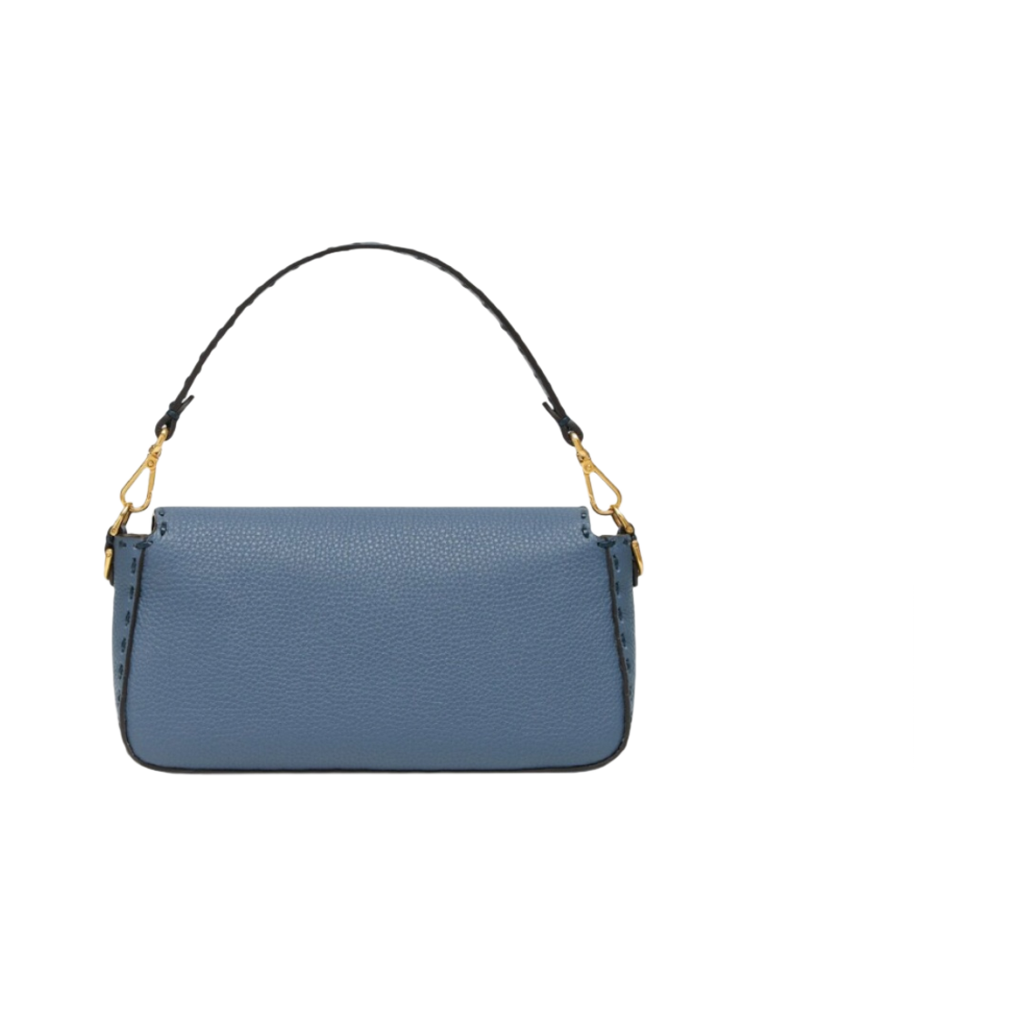 펜디 바게트 오버사이즈 탑스티칭 셀러리아 백 블루(Fendi Baguette Oversize Topstitching Selleria Bag Blue) - 3