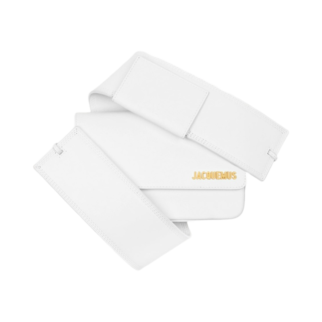자크뮈스 르 카리누 플랩 숄더백 화이트(Jacquemus Le Carinu Flap Shoulder Bag White) - 2