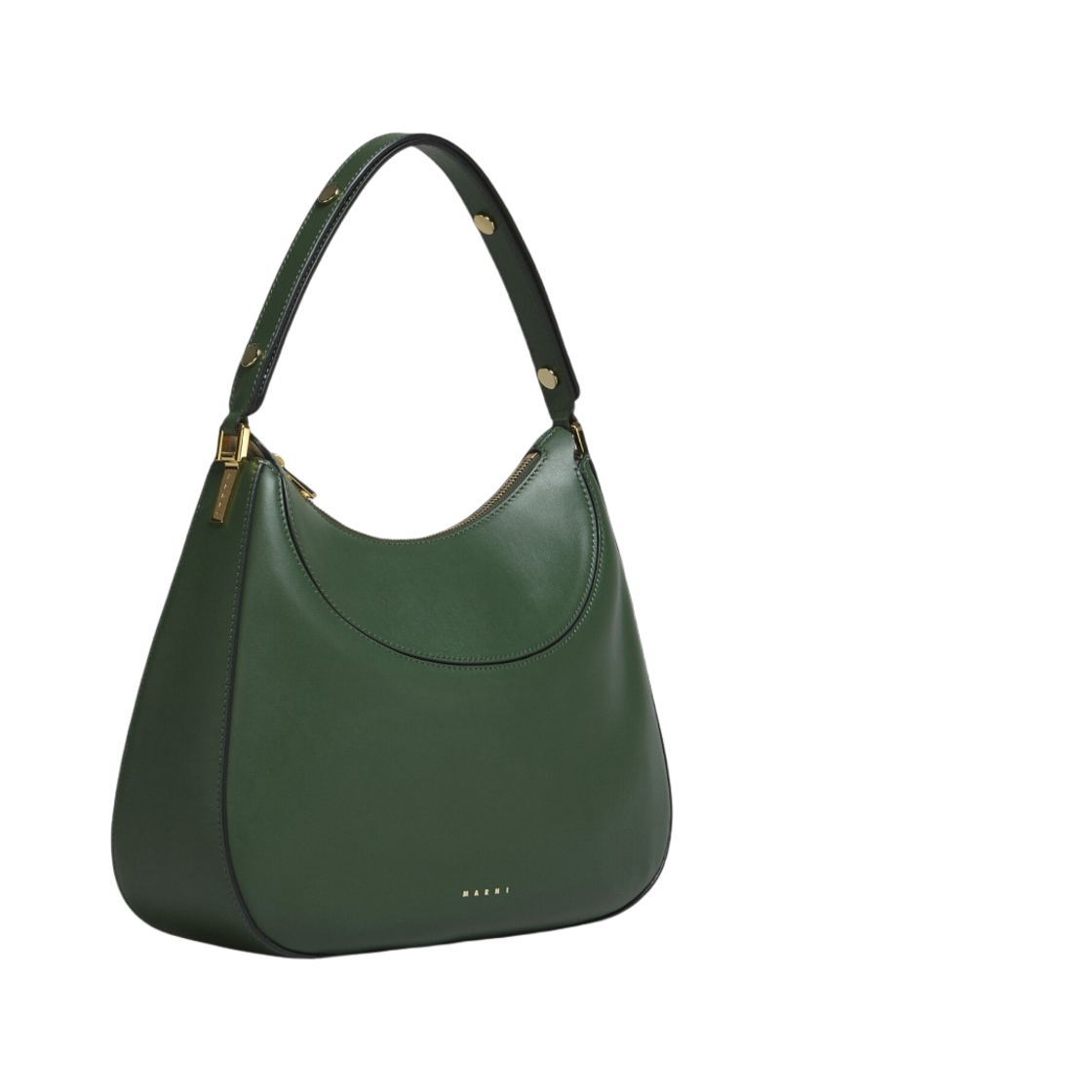 마르니 밀라노 레더 라지백 에메랄드(Marni Milano Leather Large Bag Emerald) - 2