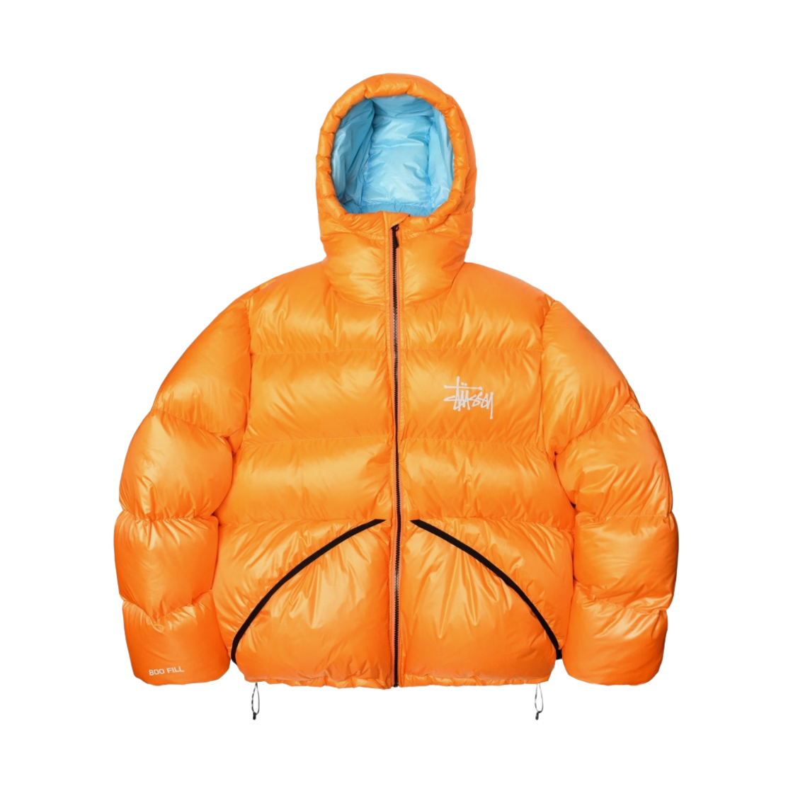 115685 Stussy Micro Ripstop Down Parka Orange