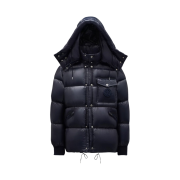 Moncler Lamentin Short Down Jacket Night Blue - 21FW