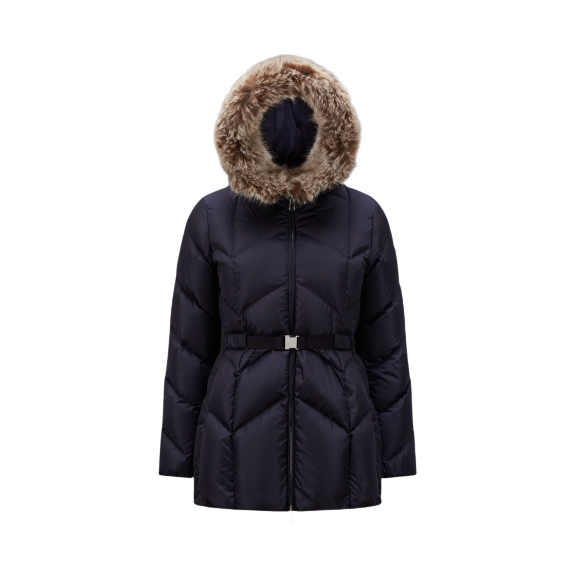 (W) 몽클레르 제닌 쇼트 다운 자켓 네이비 블루 - 22FW((W) Moncler Genin Short Down Jacket Navy Blue - 22FW) - 1
