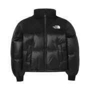 (W) The North Face White Label Novelty Nuptse Down Jacket Black
