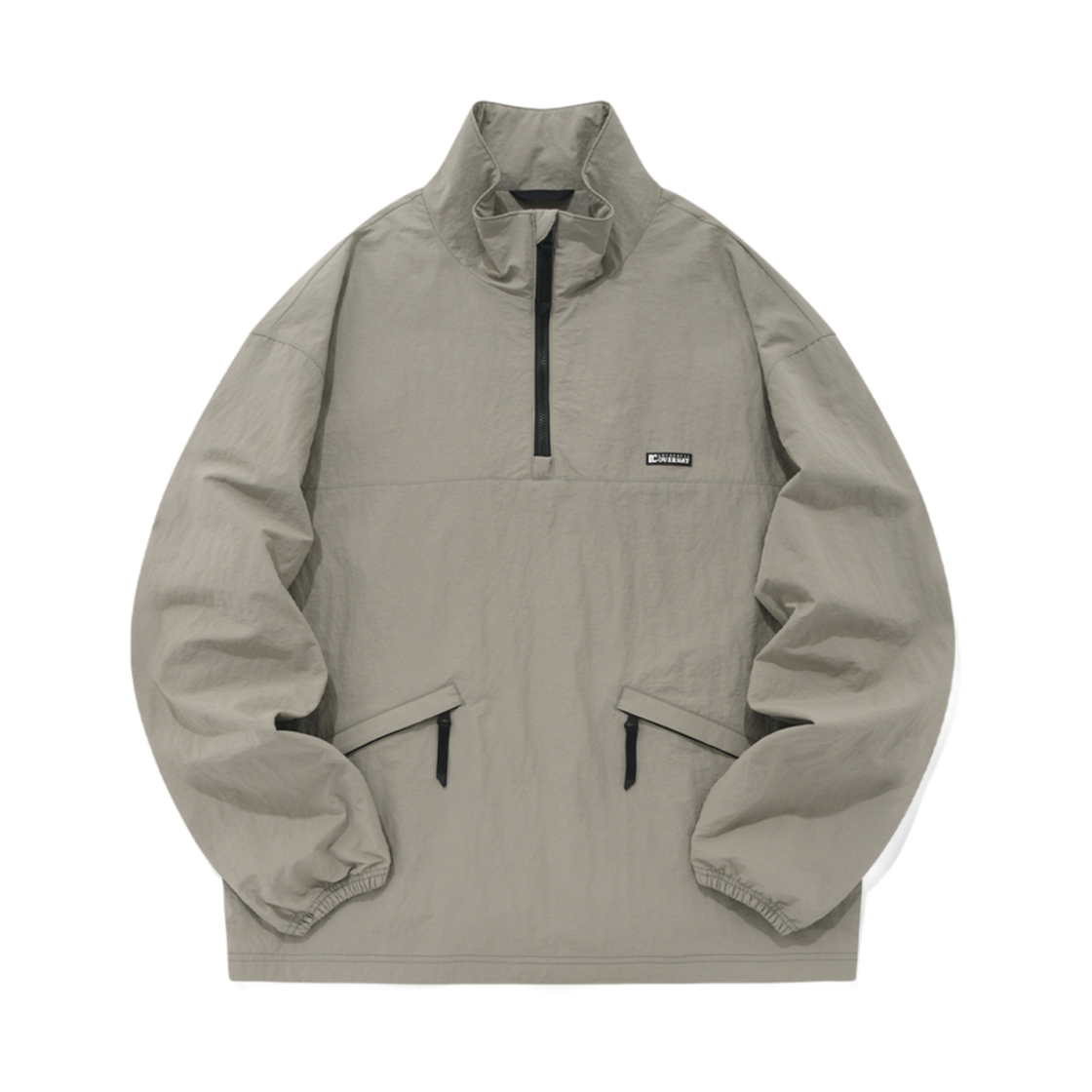 커버낫 윈드브레이커 아노락 자켓 베이지(Covernat Windbreaker Anorak Jacket Beige)
