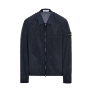 Stone Island 12321 Nylon Metal Garment Dyed Packable Overshirt Navy Blue - 22SS
