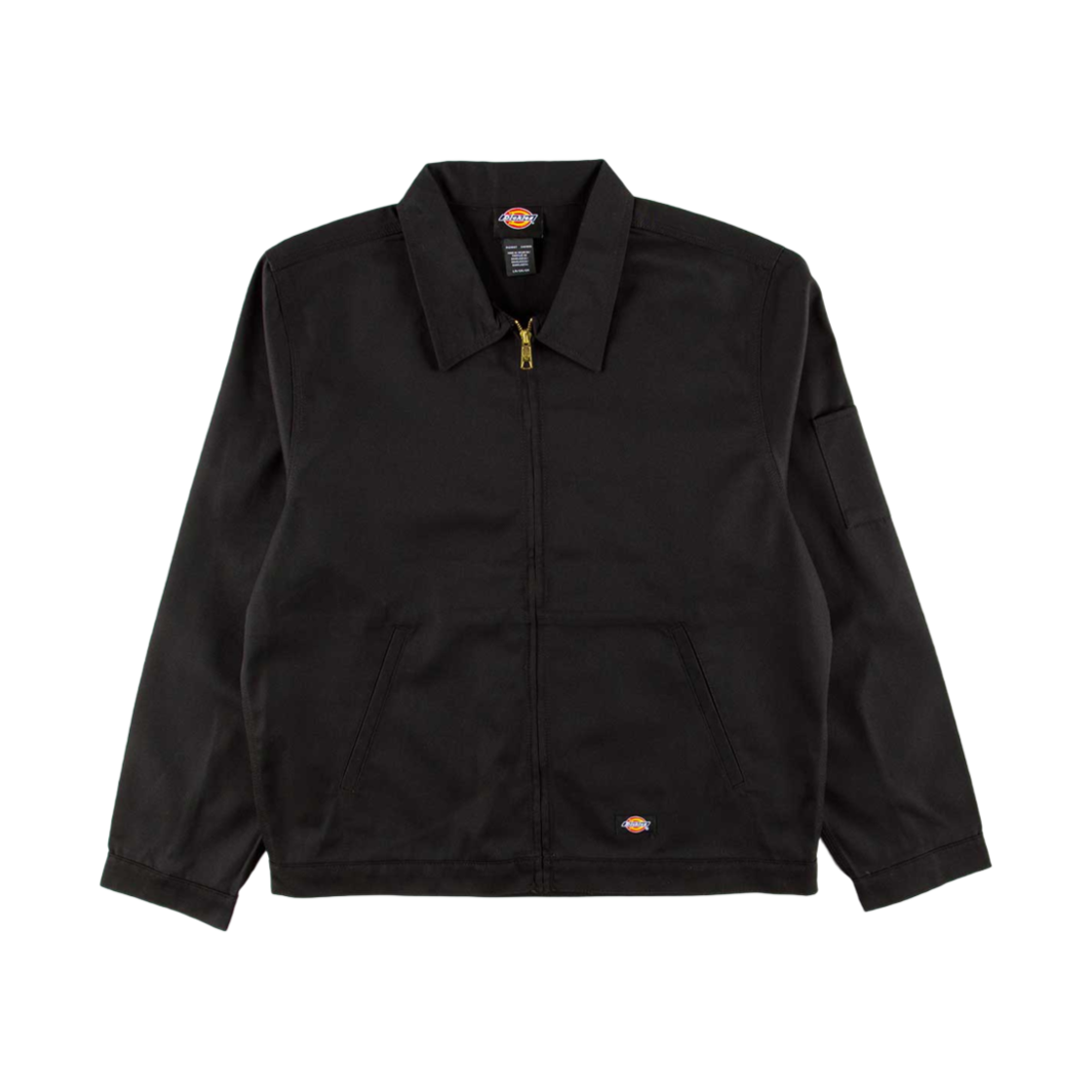 JT75BK/DJT75BLK Dickies Unlined Eisenhower Jacket Regular Black