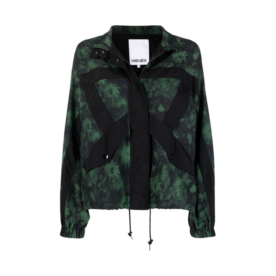 (W) 겐조 패턴 집업 자켓 파인((W) Kenzo Patterned Zip Up Jacket Pine) - 1
