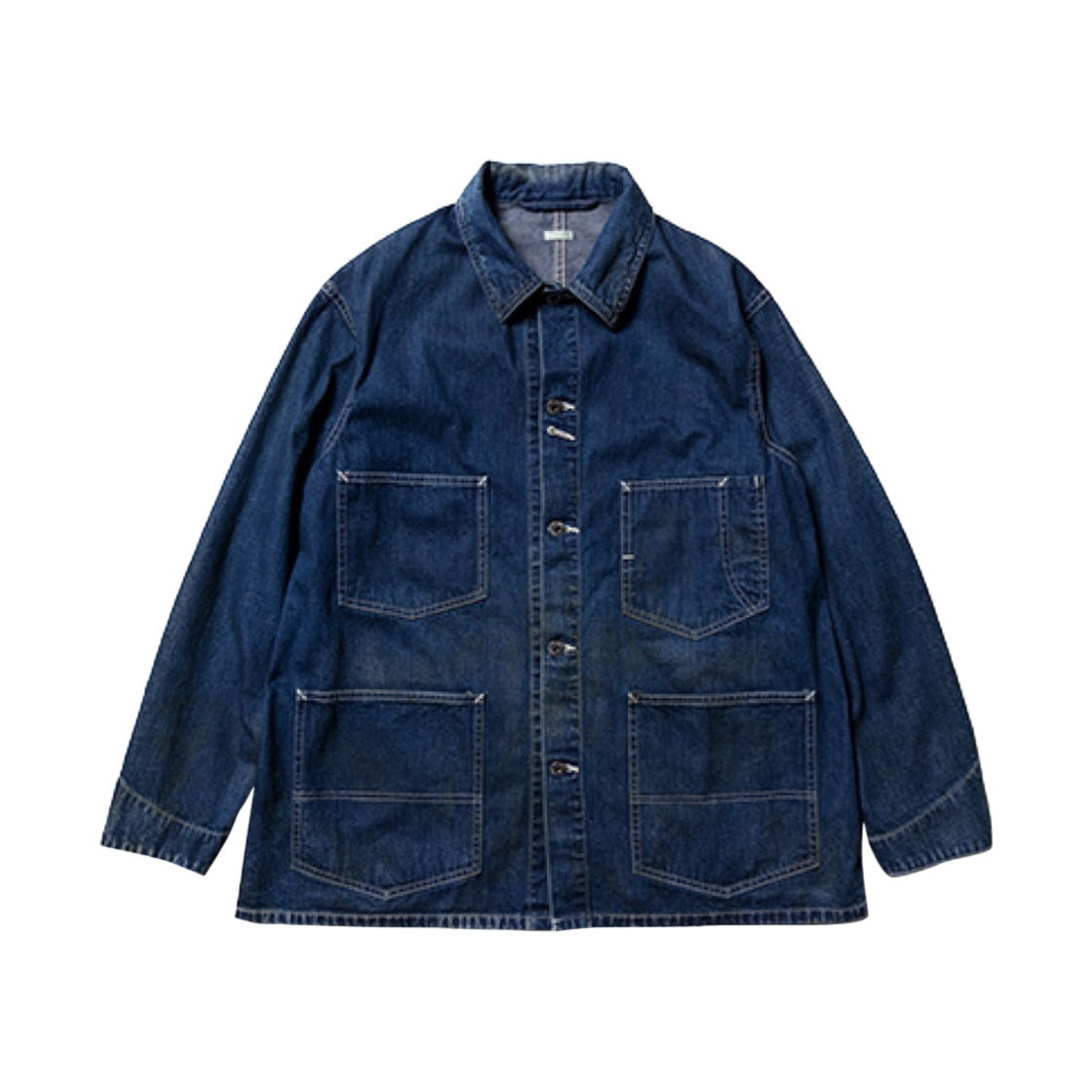 아프레쎄 데님 커버롤 자켓 인디고 - 23SS(A.Presse Denim Coverall Jacket Indigo - 23SS) - 1