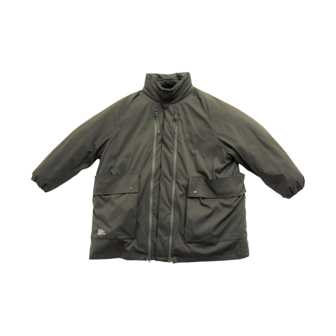 프레쉬 서비스 x 휴이넘 유틸리티 슈팅 코트 카키(Fresh Service x Houyhnhnm Utility Shooting Coat Khaki)