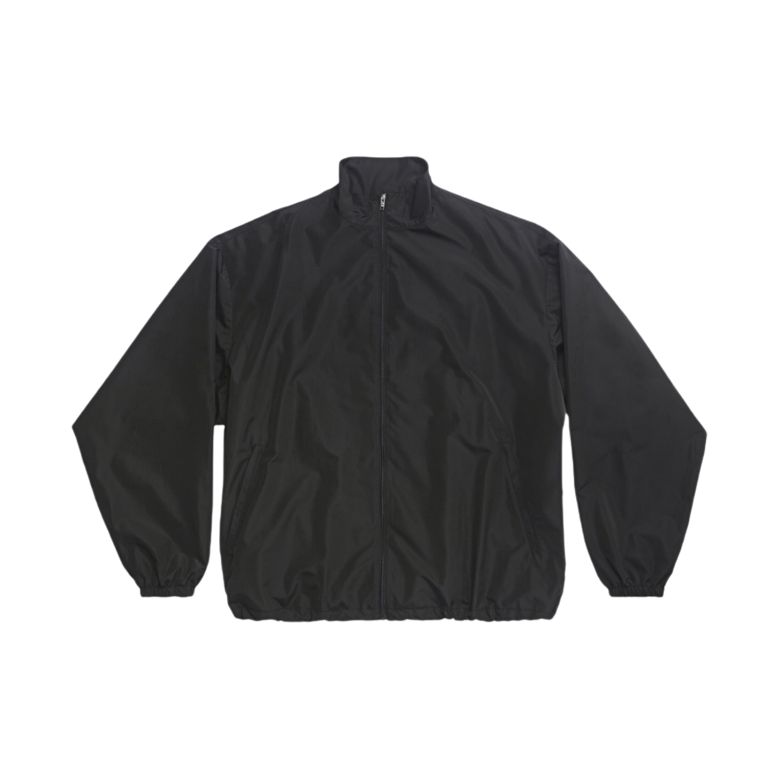 발렌시아가 미니멀 트랙수트 자켓 블랙