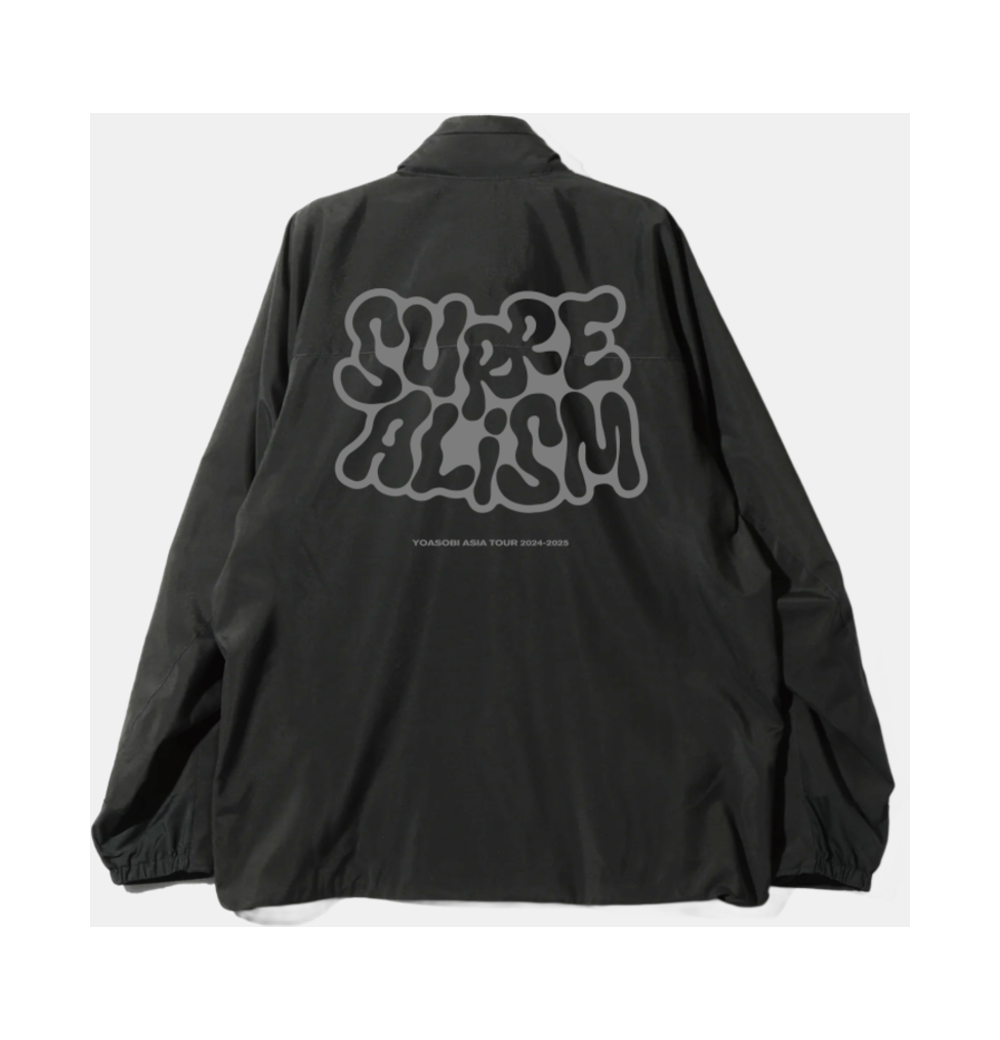 초현실(超現実) 트랙 자켓 블랙(SURREALISM Track Jacket Black)