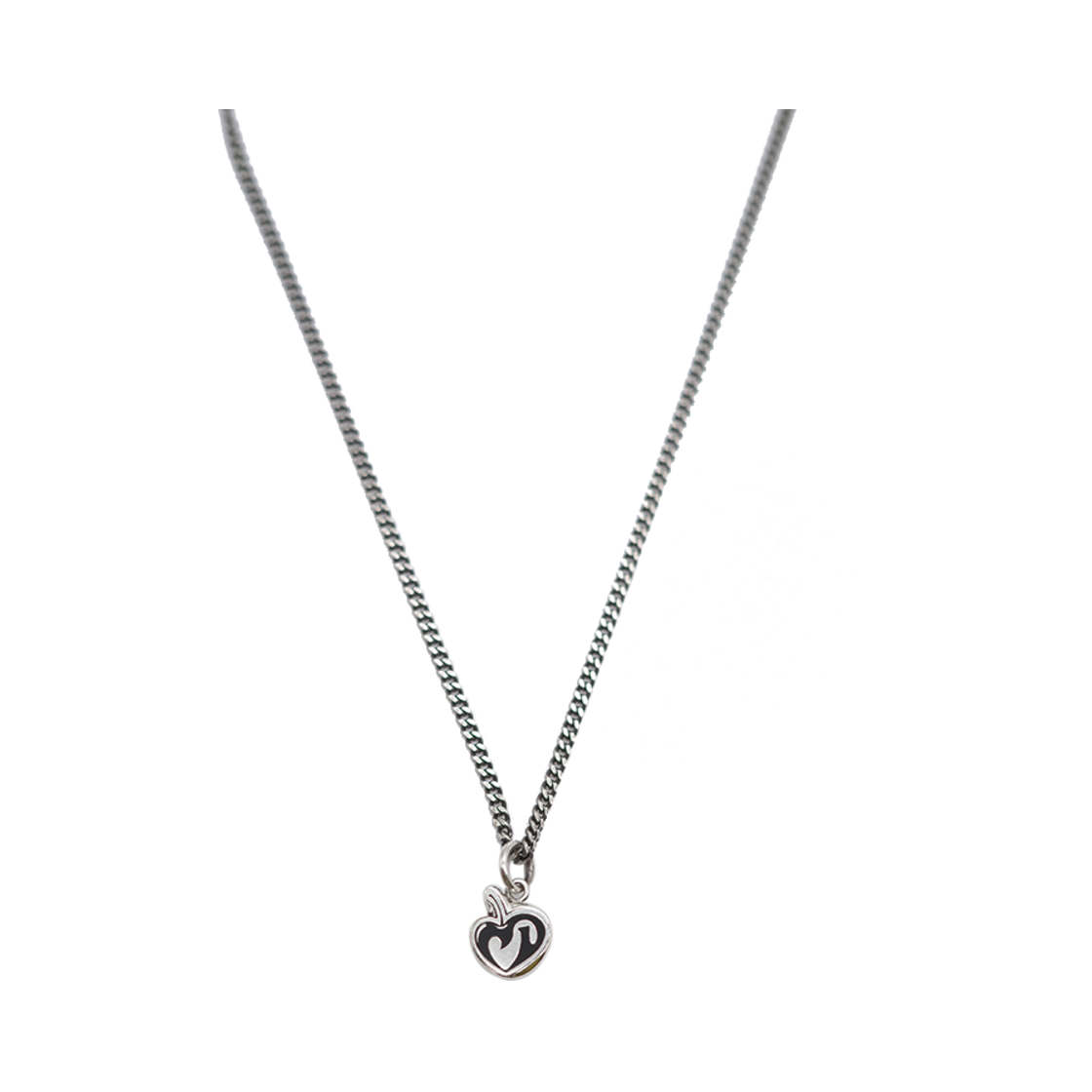 Cherry Heart Symbol Pendant Necklace CHERRY DRIVER Silver925 Cherry Heart Symbol Pendant Necklace