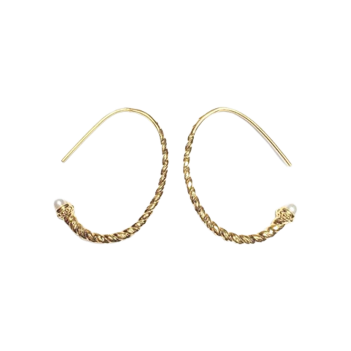 마망에필레 우먼 토듀 이어링(Maman et Fille Women Tordu Earrings) - 1