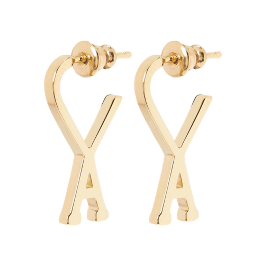 [15% 쿠폰] 아미 이어링 골드([15% 쿠폰] AMI Earring Gold)