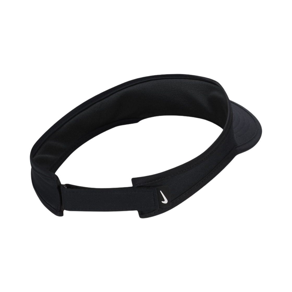 (키즈) 나이키 드라이 핏 에이스 스우시 바이저 블랙((Kids) Nike Dri-Fit Ace Swoosh Visor Black) - 2