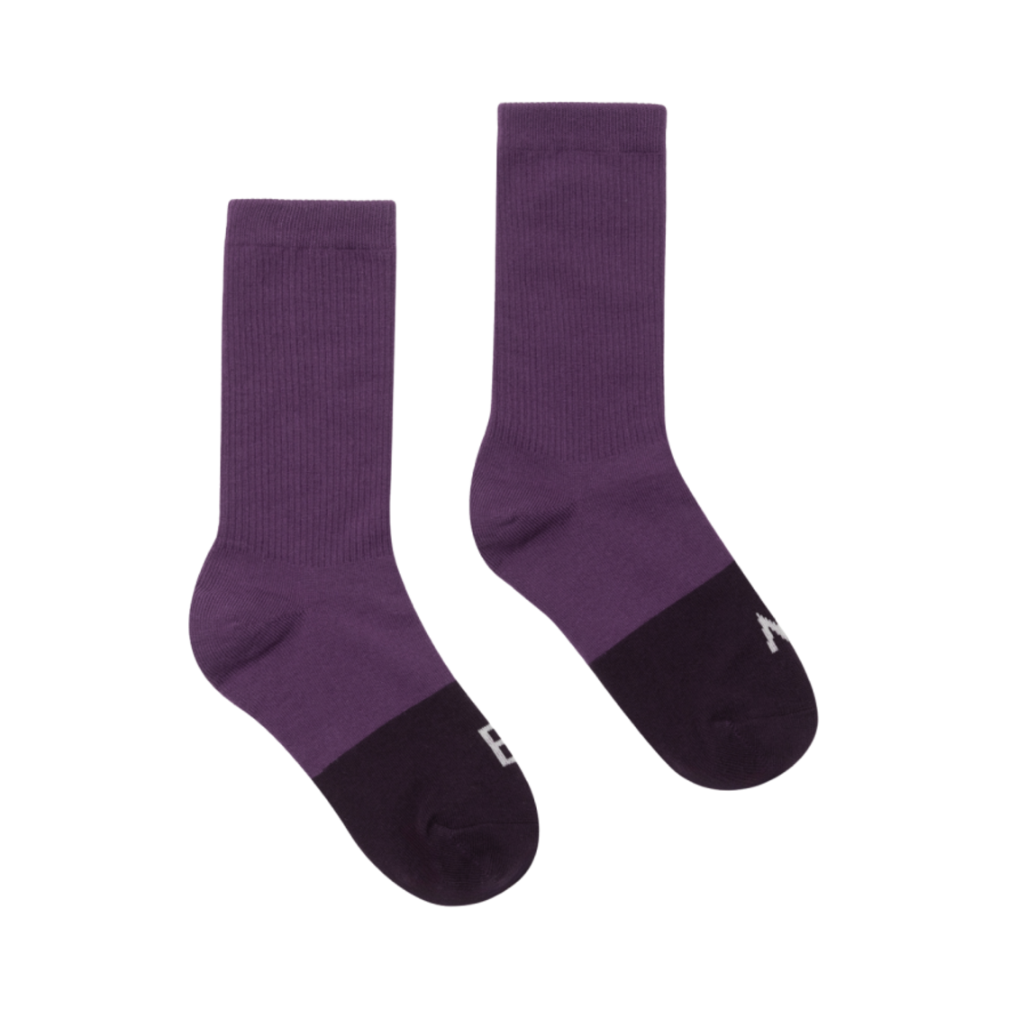 부디 무드라 투톤 앵클 삭스 퍼플 멀티(Budhi Mudra Two-Tone Ankle Socks Purple Multi)