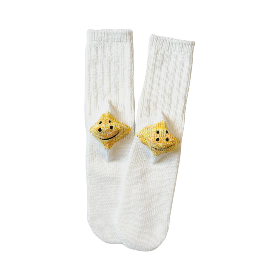 캐피탈 56 피스 3×1 립 레인보위 해피 힐 삭스 화이트