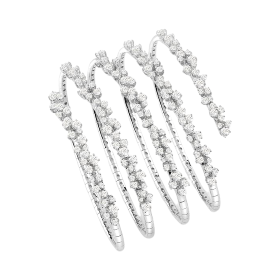 다미아니 미모사 다이아몬드 브레이슬릿 화이트 골드(Damiani Mimosa Diamonds Bracelet White Gold)