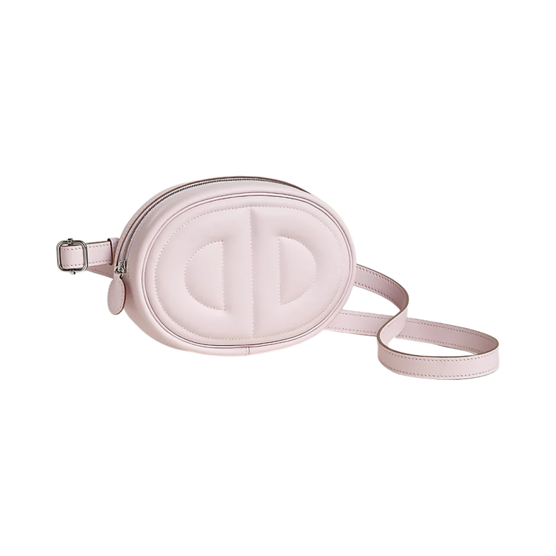 에르메스 인 더 루프 베르소 벨트백 스위프트 & 팔라듐 하드웨어 모브 빨 베르 베흐티고(Hermes In the Loop Verso Belt Bag Swift & Palladium Mauve Pale Vert Vertigo) - 2