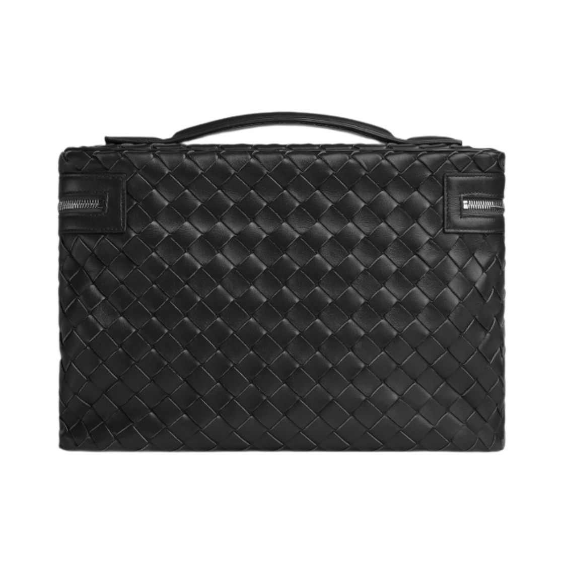 보테가 베네타 인트레치아토 도큐먼트 홀더 블랙(Bottega Veneta Intrecciato Document Holder Black) - 3