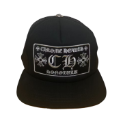 Chrome Hearts CH Trucker Hat Black - Honolulu Exclusive