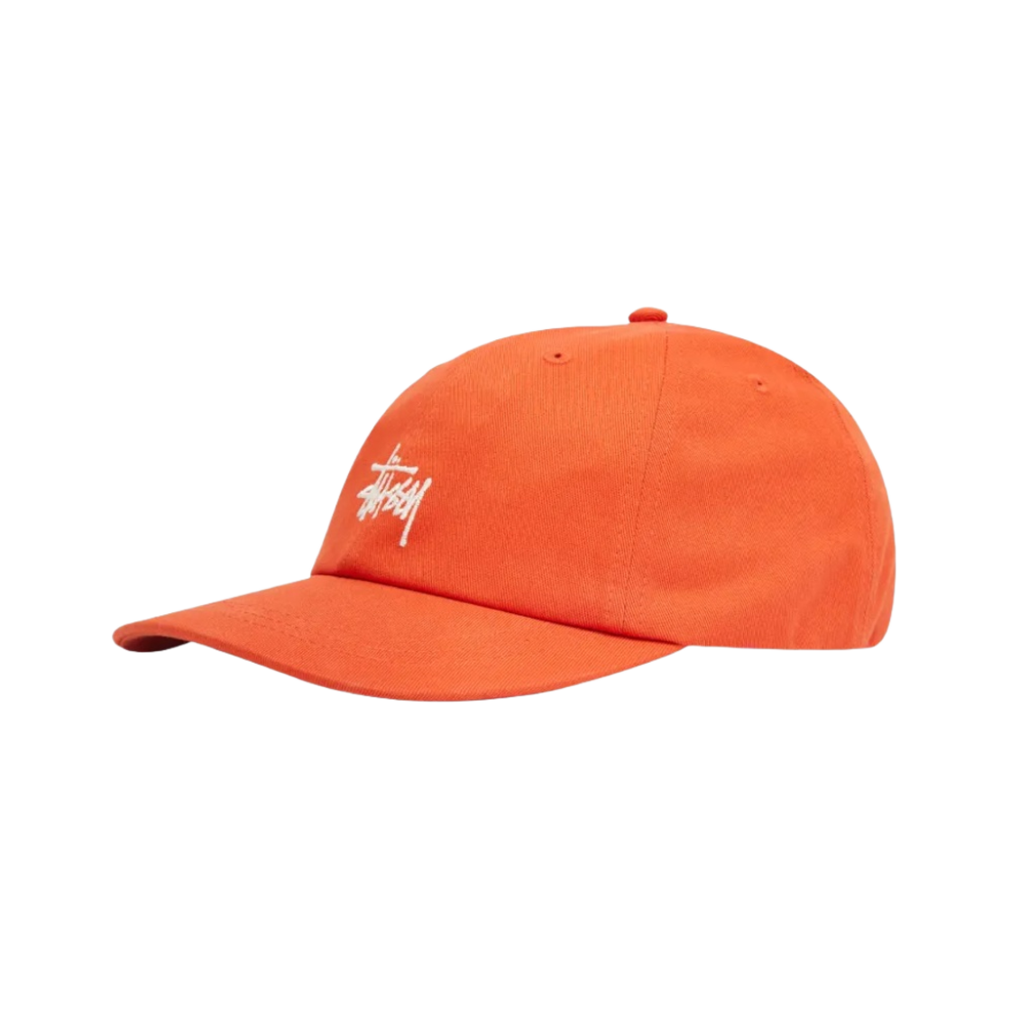 스투시 베이직 스탁 로우 프로 캡 블러드 오렌지(Stussy Basic Stock Low Pro Cap Blood Orange) - 1