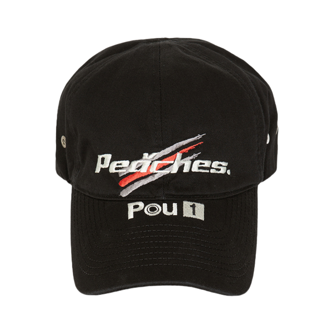 PCS24MXHG012 Peaches Western Racing Logo Cap Black