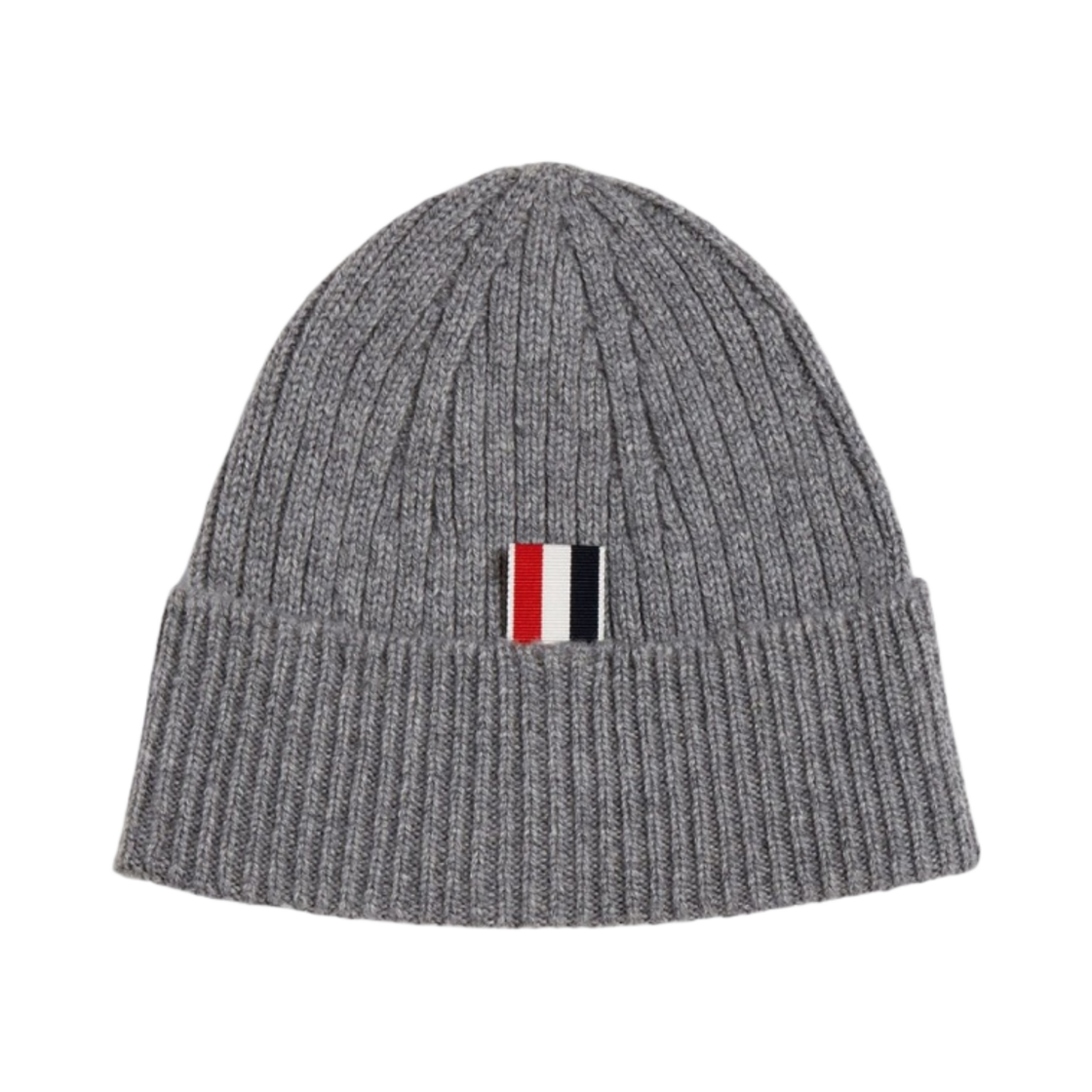 톰브라운 립드 비니 라이트 그레이(Thom Browne Ribbed Beanie Light Grey) - 2