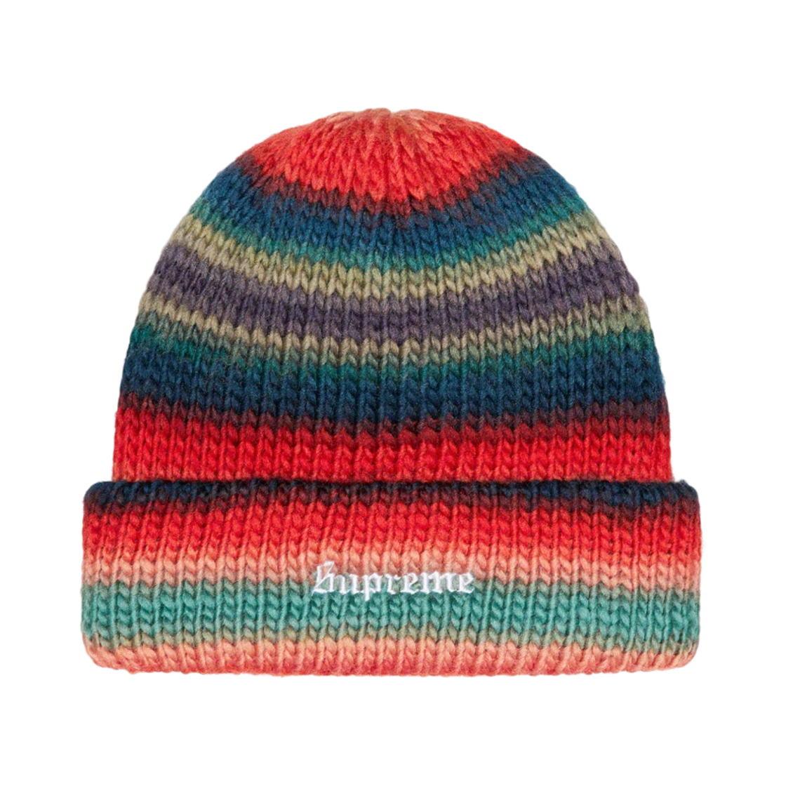 【完売品】Supreme Ombre Stripe Beanie Supreme Ombre Stripe Beanie (FW22) - $44