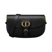 Dior Bobby East-West Bag Grained Calfskin Black