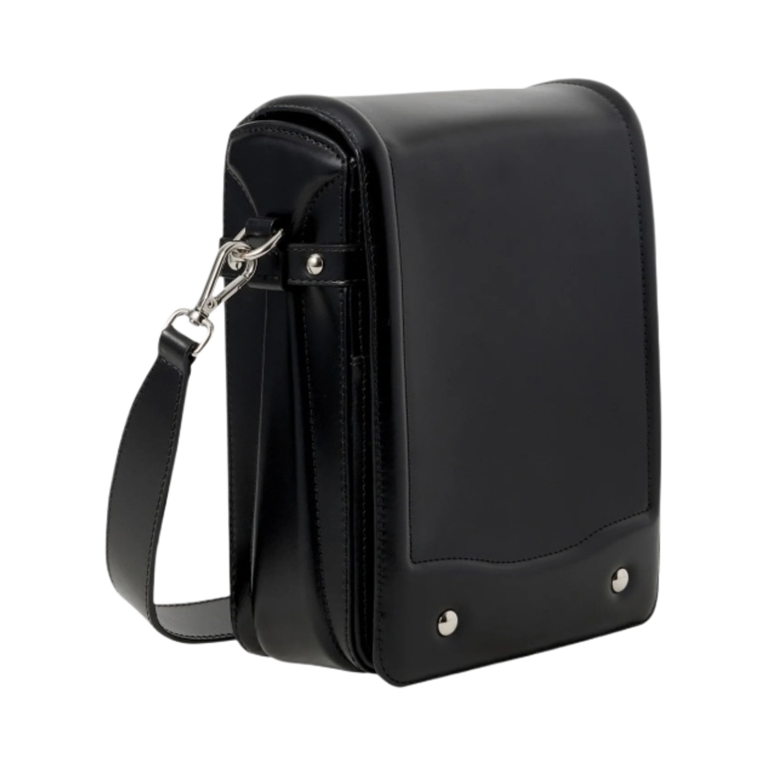르메르 란셀 사첼 클래식 글로시 레더 블랙(Lemaire Ransel Satchel Classic Glossy Leather Black) - 2
