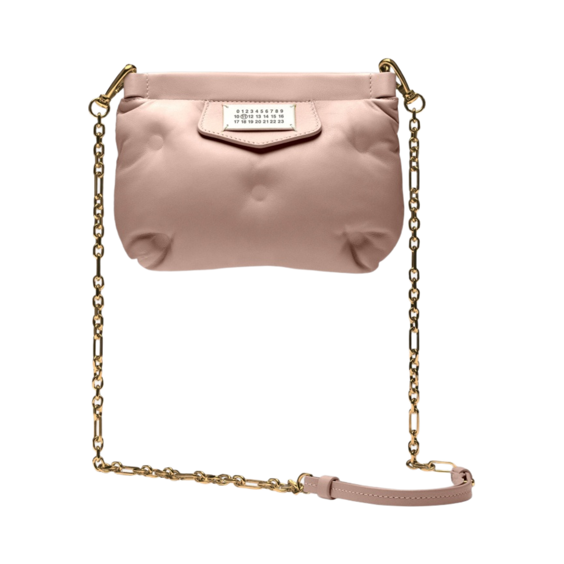 S56WF0161P4300T4310 Maison Margiela Glam Slam Red Carpet Mini Bag Pink