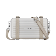 Rimowa x Dior Personal Clutch Aluminium Gray