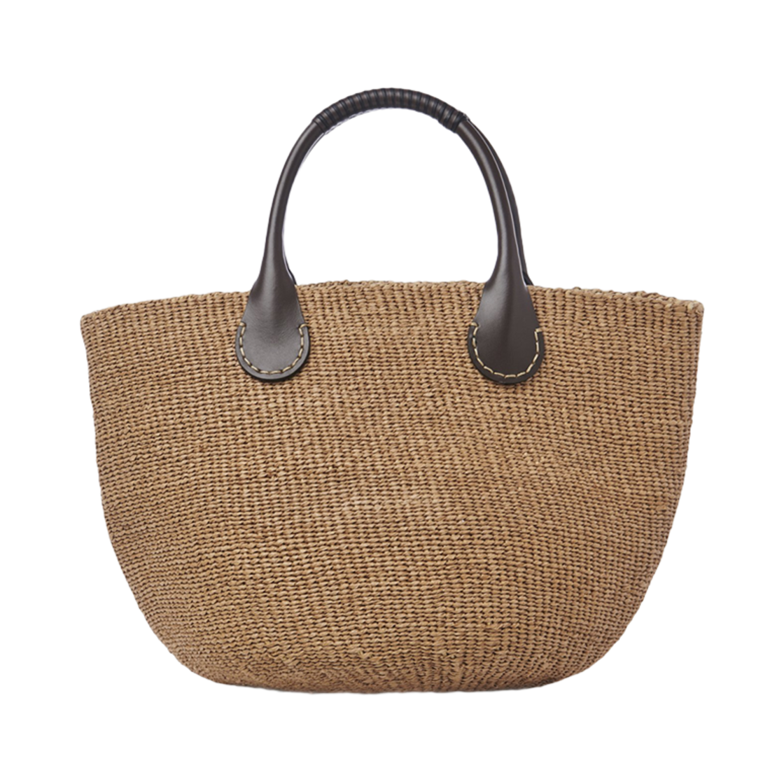 끌로에 x 에레스 팔마 라지 베스킷 솜버 브라운(Chloe x Eres Palma Large Basket Somber Brown) - 2