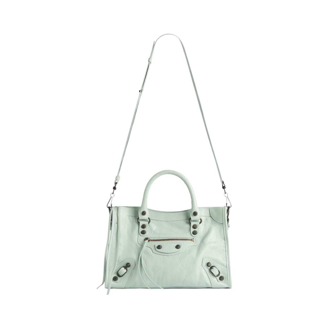 발렌시아가 르 시티 스몰 백 미네랄 그린(Balenciaga Le City Small Bag Mineral Green) - 4